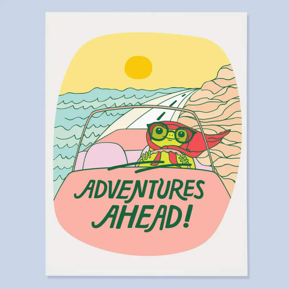 Adventures Ahead Frog
