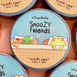 Snoozy Friends Washi Tape (15mm)
