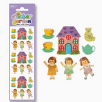 Dolls Glitter Sticker Sheet