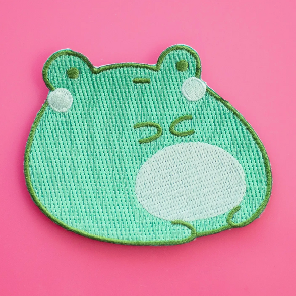 Blob Frog Iron-On Patch