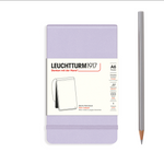 Leuchtturm Blank Reporter Notebook: Lilac (A6)