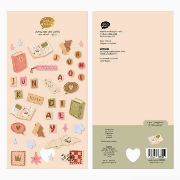 Daily Junk Sticker Sheet