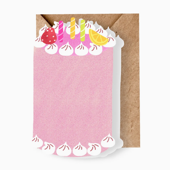 Pink Cake Mini Card