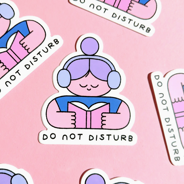 Do Not Disturb Sticker