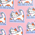 One Step at a Time Sticker