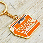Typewriter Keychain