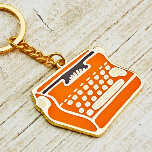 Typewriter Keychain