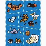 Kitta Washi Stickers - Friends