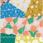 Kitta Washi Stickers - Patchwork