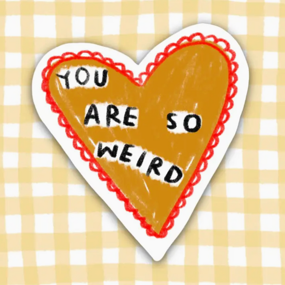 So Weird Sticker