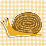 Snail Sticker