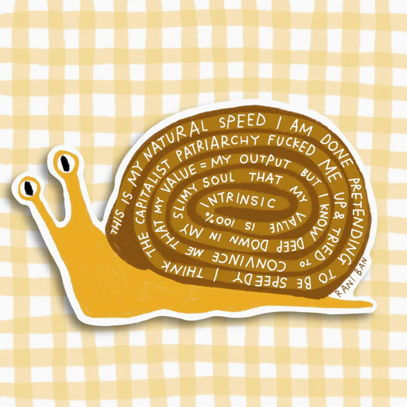 Snail Sticker