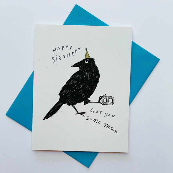 Birthday Trash Crow