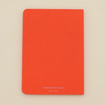 Lined Linen Notebook: Red (A5)