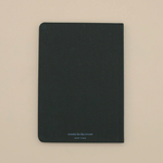 Lined Linen Notebook: Green (B6)