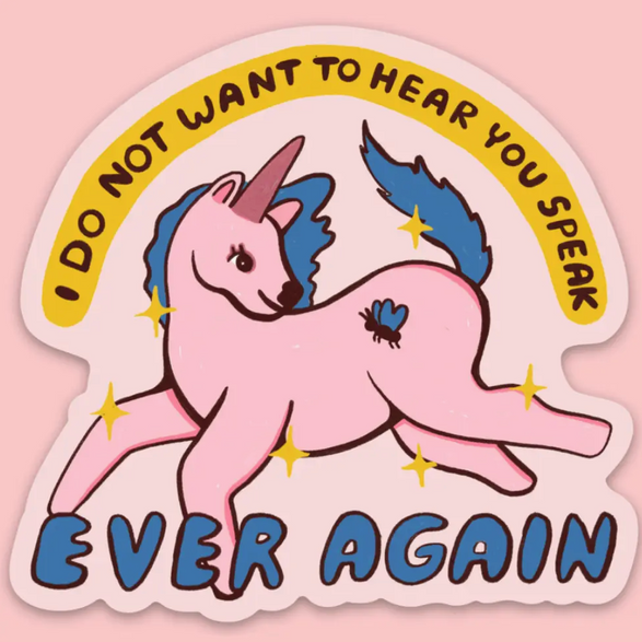 Hear You Speak Sticker
