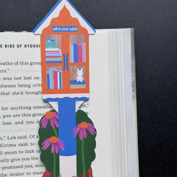 Little Library Bookmark