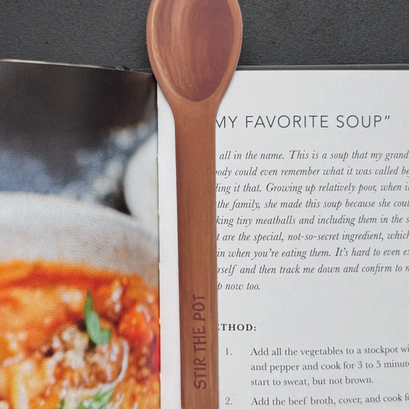 Cooking Spoon Bookmark