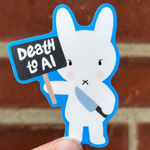 Death to Ai Sticker
