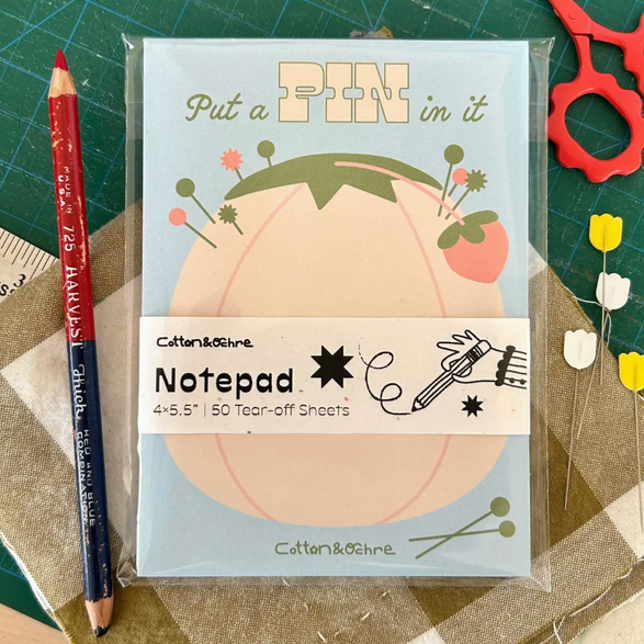 Put a Pin in It Notepad