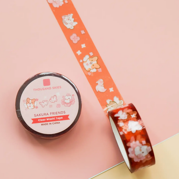 Sakura Friends Pet Tape (15mm)