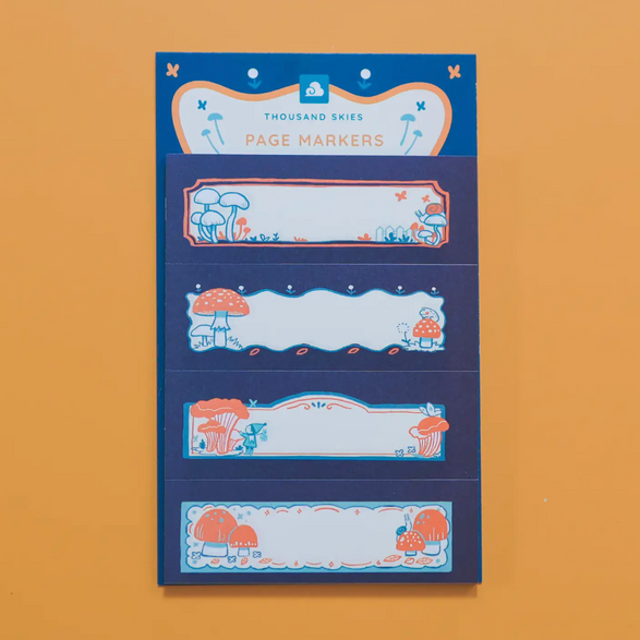 Little Mushroom Page Markers