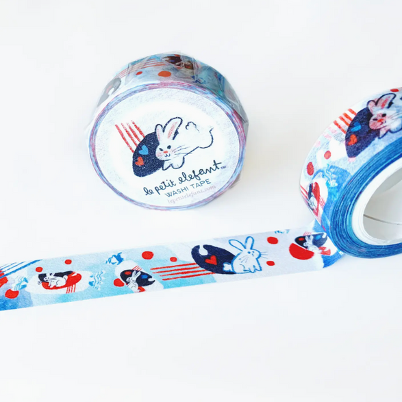 White Rabbit Washi Tape (15mm)