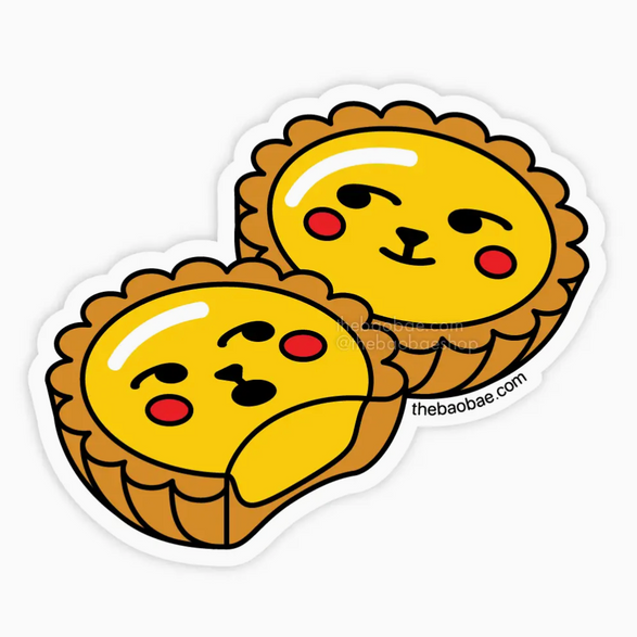 Egg Tart Sticker