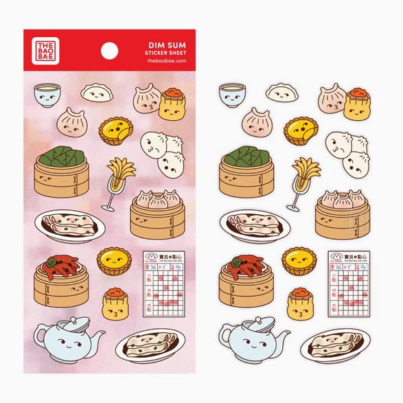 Dim Sum Sticker Sheet