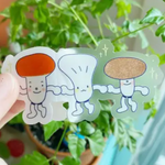 Mushroom Friends Sticker