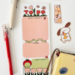 Strawberry To Do Notepad