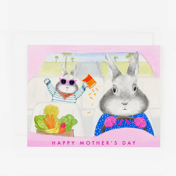 Driving Mom Bunny