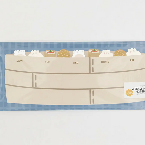 Dim Sum Weekly Planner Notepad
