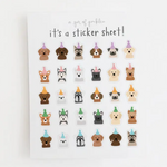 Dogs Mini Clear Sticker Sheet