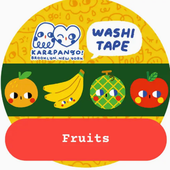 Fruits Washi Tape (15mm)