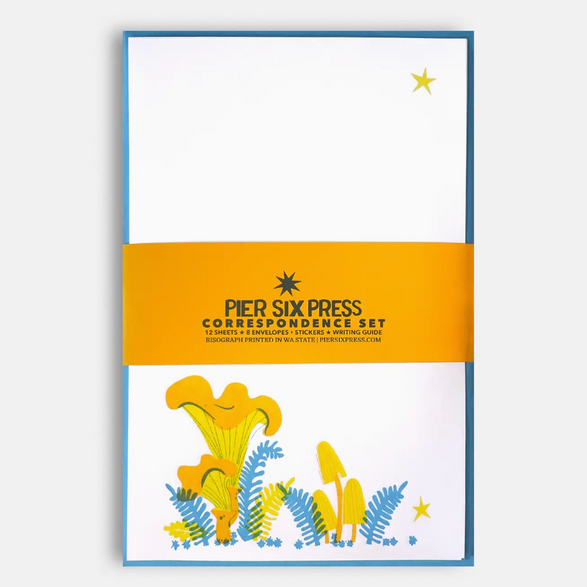 Forest Mushroom Letter Set