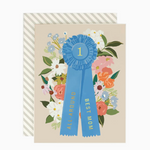 Best Mom Ever Blue Ribbon