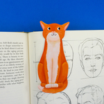 Orange Cat Bookmark