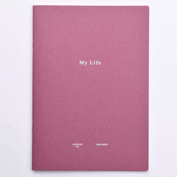Undated Laconic Style Planner: My Life