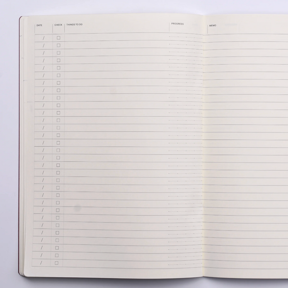 Undated Laconic Style Planner: My Life
