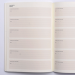 Undated Laconic Style Planner: My Life