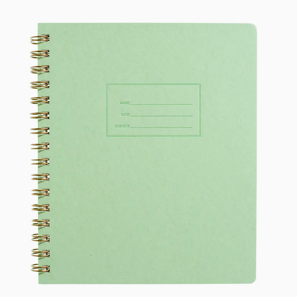 Blank Notebook - Mint