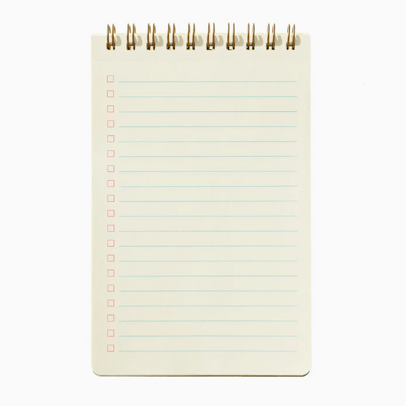 Task Pad: Striped Yellow