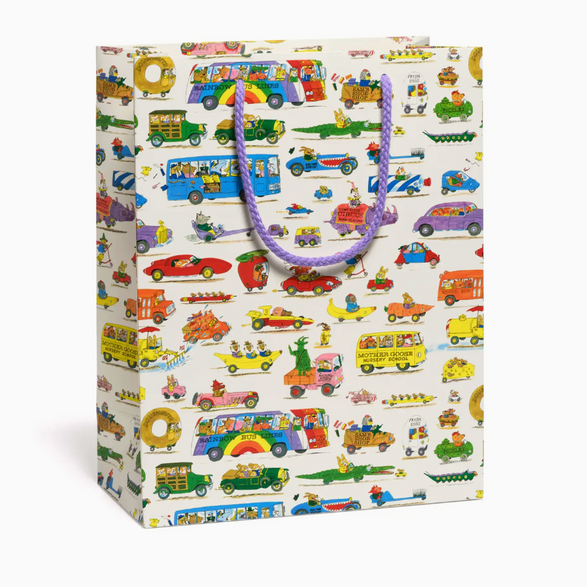 Rainbow Cars Gift Bag