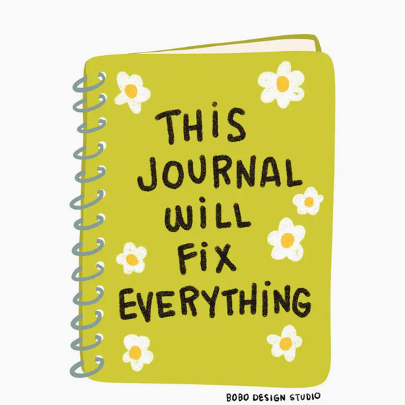 Journal Will Fix Everything Sticker