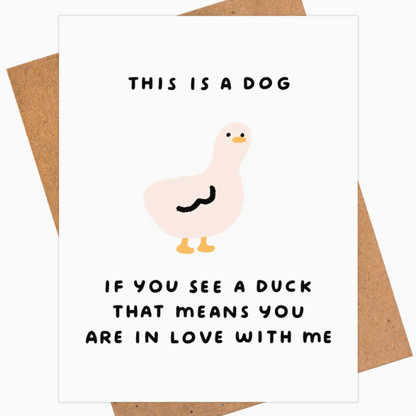 Dog Duck Love