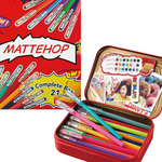 Pentel Mattehop Pen - Set of 21