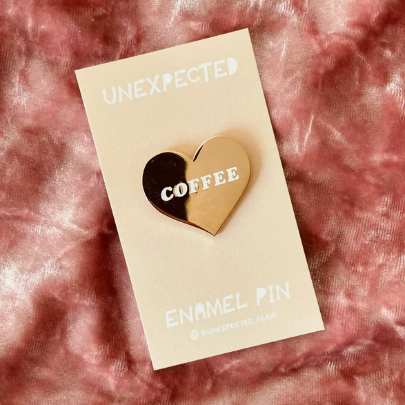 Coffee Enamel Pin