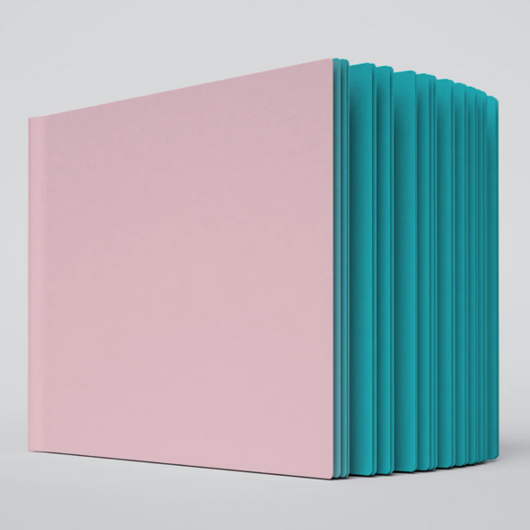 Large Ugly Book - Pink + Teal