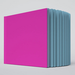Large Ugly Book - Pink + Blue